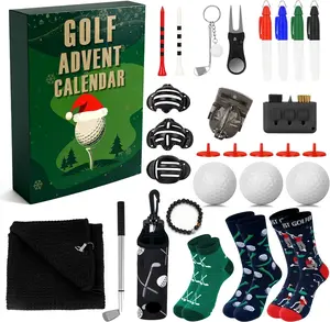 Gift Golf Advent Calendar 2026 – 24 Days of Golf Accessories && Tools , Christmas Gifts for Dad, Husband, Teen Boys