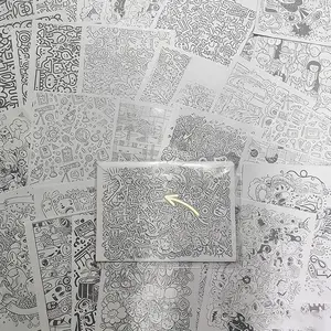 Art Drawing Practice Sheets, 25/55/75/100 Pieces, Ideal for Beginners & Focus Training, Enhance Observational Skills, Art Supplies