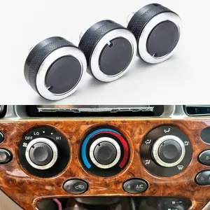 Custom 3PCS AC Climate Control Switch Knobs For 2000-2006 Toyota Tundra, Air Conditioning AC Heater Blower Fan Control Knobs Replaces 55905-0C010 559050C010