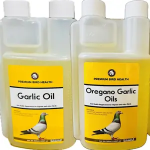 Generic Oregano-Garlic & Garlic Oil Bird Healthcare Supplements, 16oz Single Bottle Pet Bird Supply for Pigeon Feeding Needs