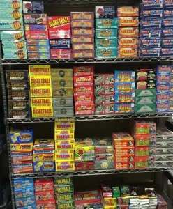 Lot of New Old Vintage Unopened MLB Baseball Sports Trading Card Packs (Collectibles, Card Boxes & Packs Accessory)