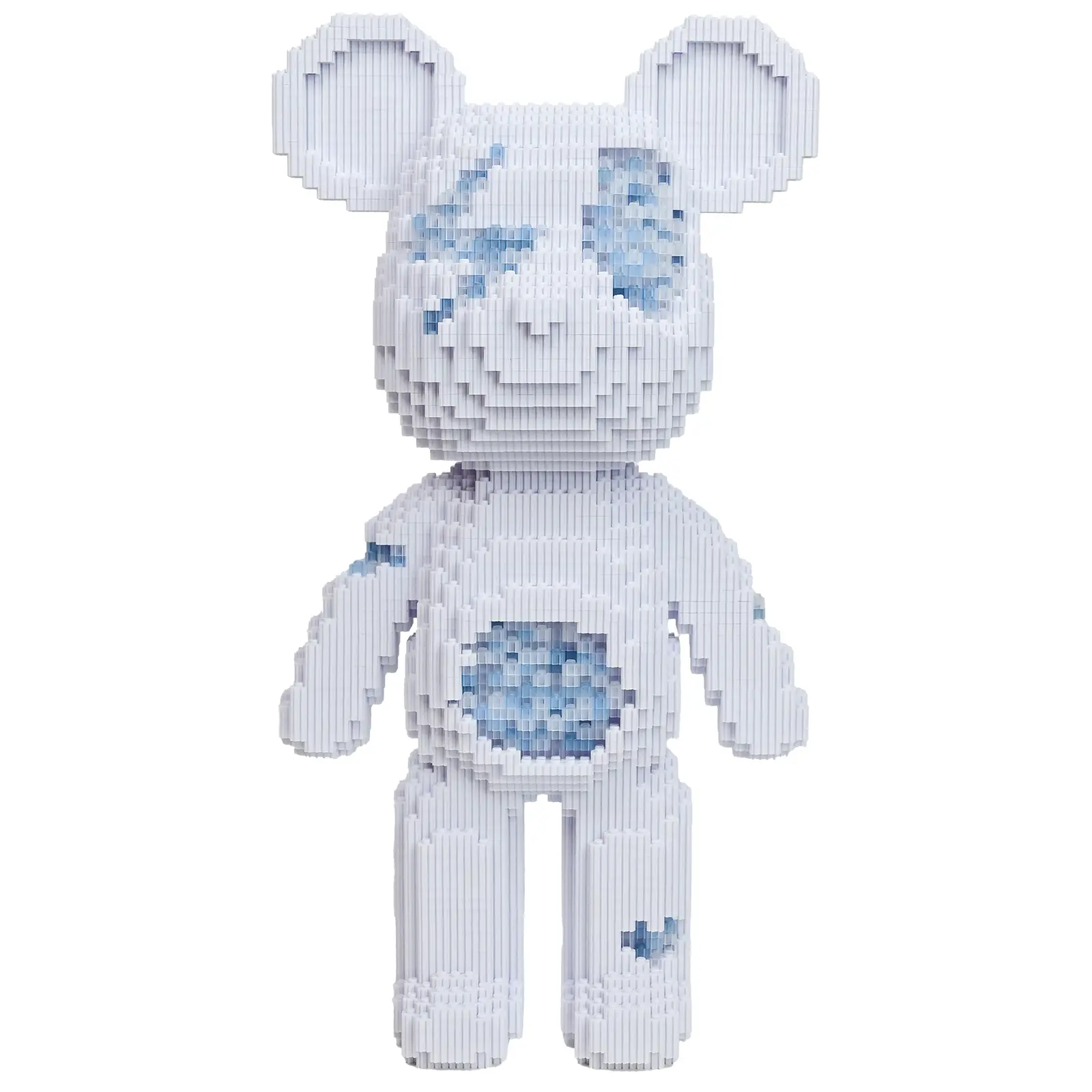 Medium Bear Building Blocks Set — 3D Micro Building Block Model, Bear Collectible & Perfect Gift for Bear Lovers & Adults | YaoYaoPlay