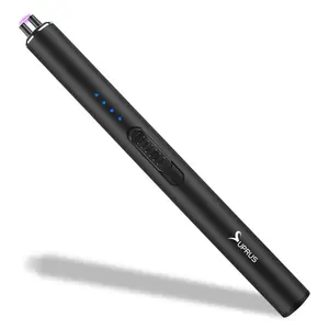 SUPRUS Electric Arc Windproof Flameless USB Rechargeable Lighter with Safety Lock for Candle