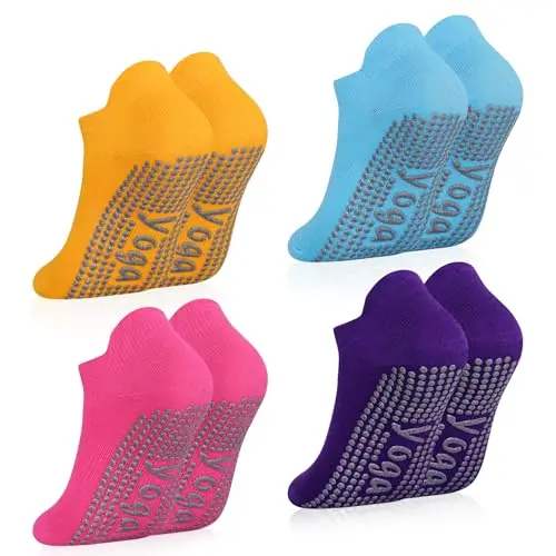 #13 Purple+ Pink+ Yellow+ Blue  4 Pairs