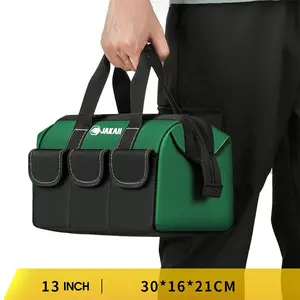 Jakah Wide Mouth Tool Bag, Spacious and Durable, Easy to Carry, Polyester Fiber Material, Batch Number Jk-152