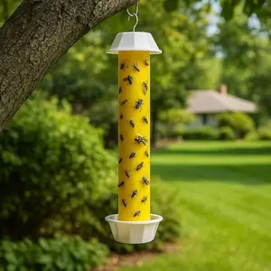 Fly Stick Sticky Fly Traps for Indoors and Outdoor Wasp Traps - Effective Pest Control