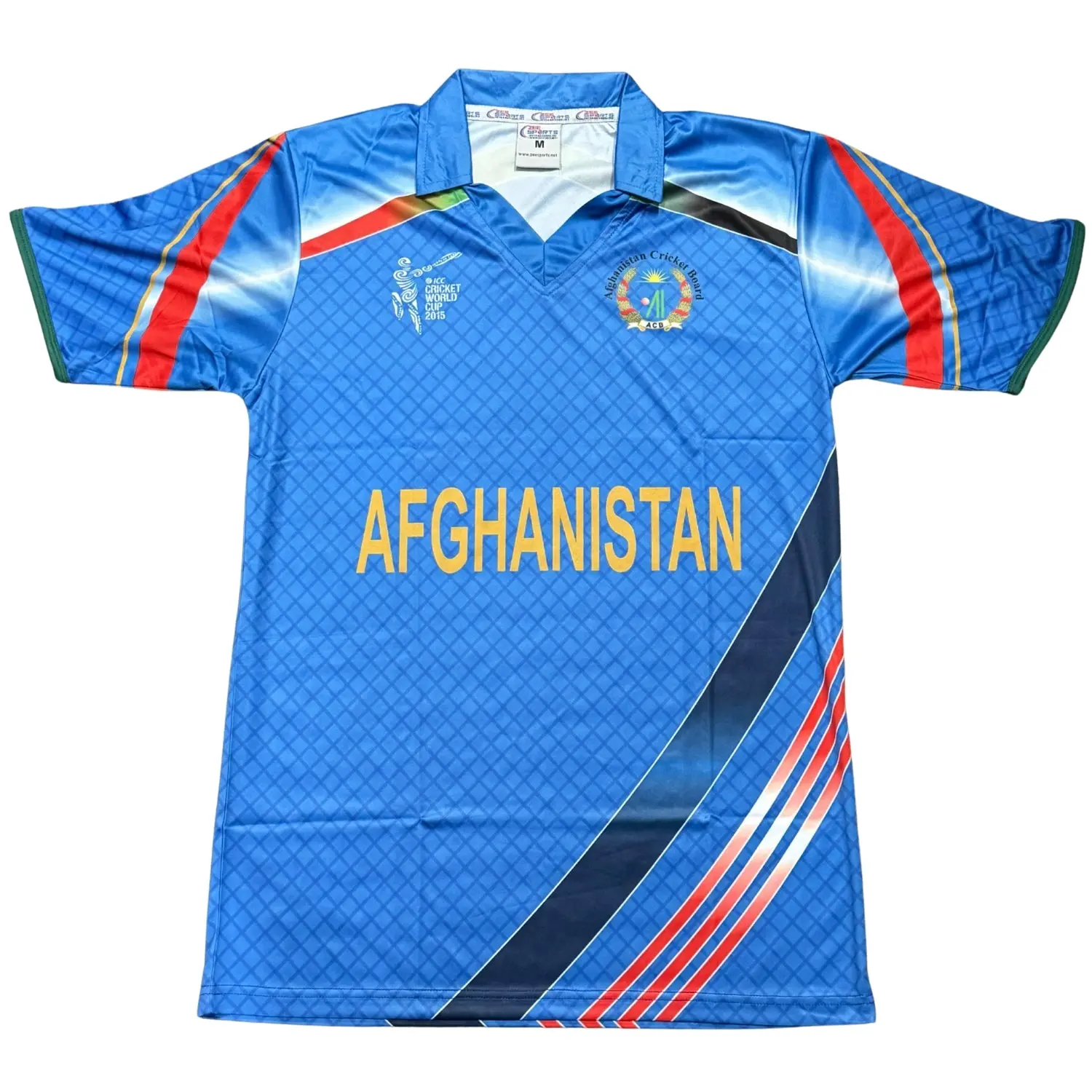 Zee Sports Cricket Uniform TShirt Afghanistan