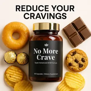 Capsules Maximum Strength No More Crave Pills for Men & Women Non-GMO Organic Vitamin Supplement Dietary Healthcare