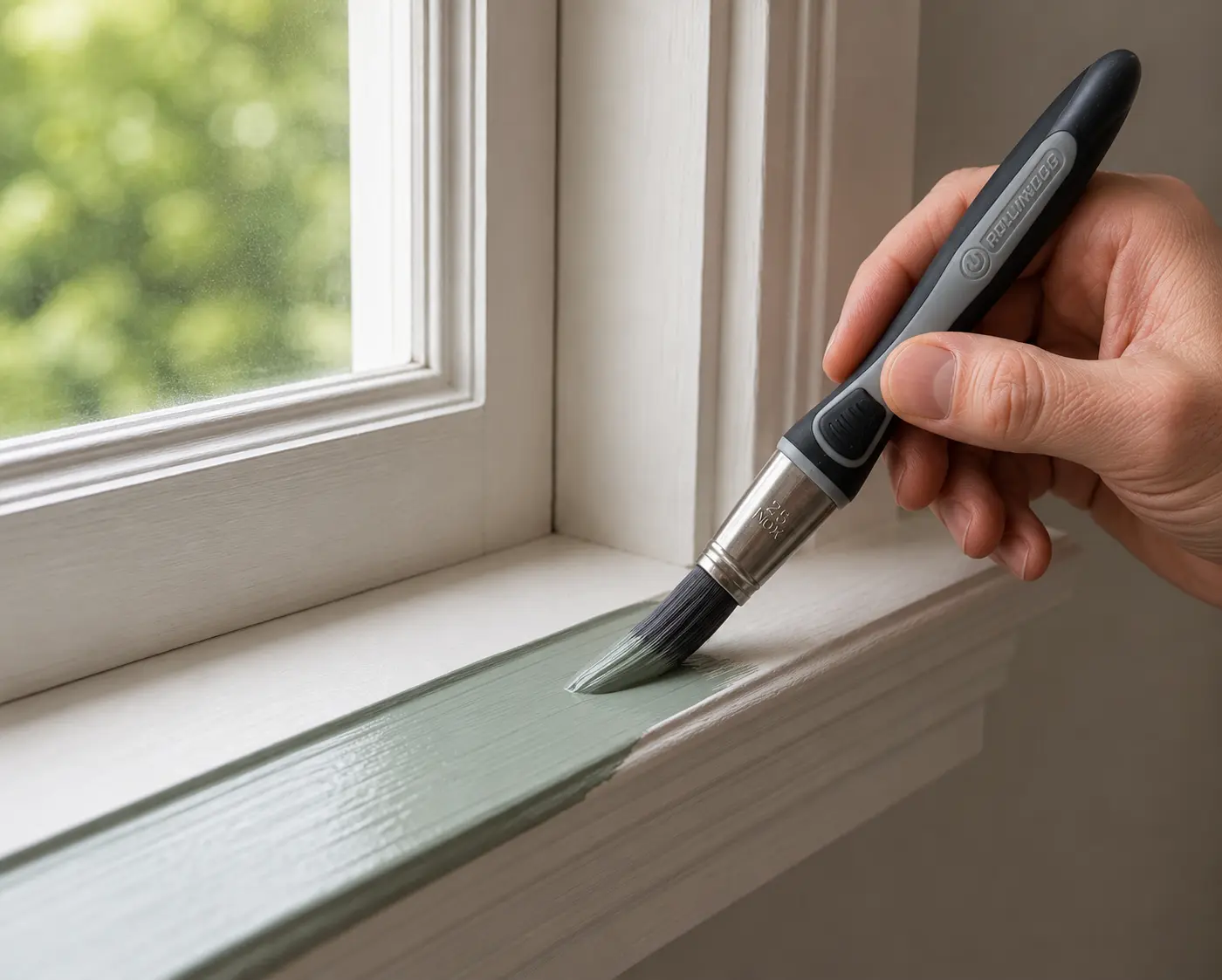 DETAIL PRO™ 1" Pointed Round Detail Brush | Precision Trim & Chalk Paint Brush