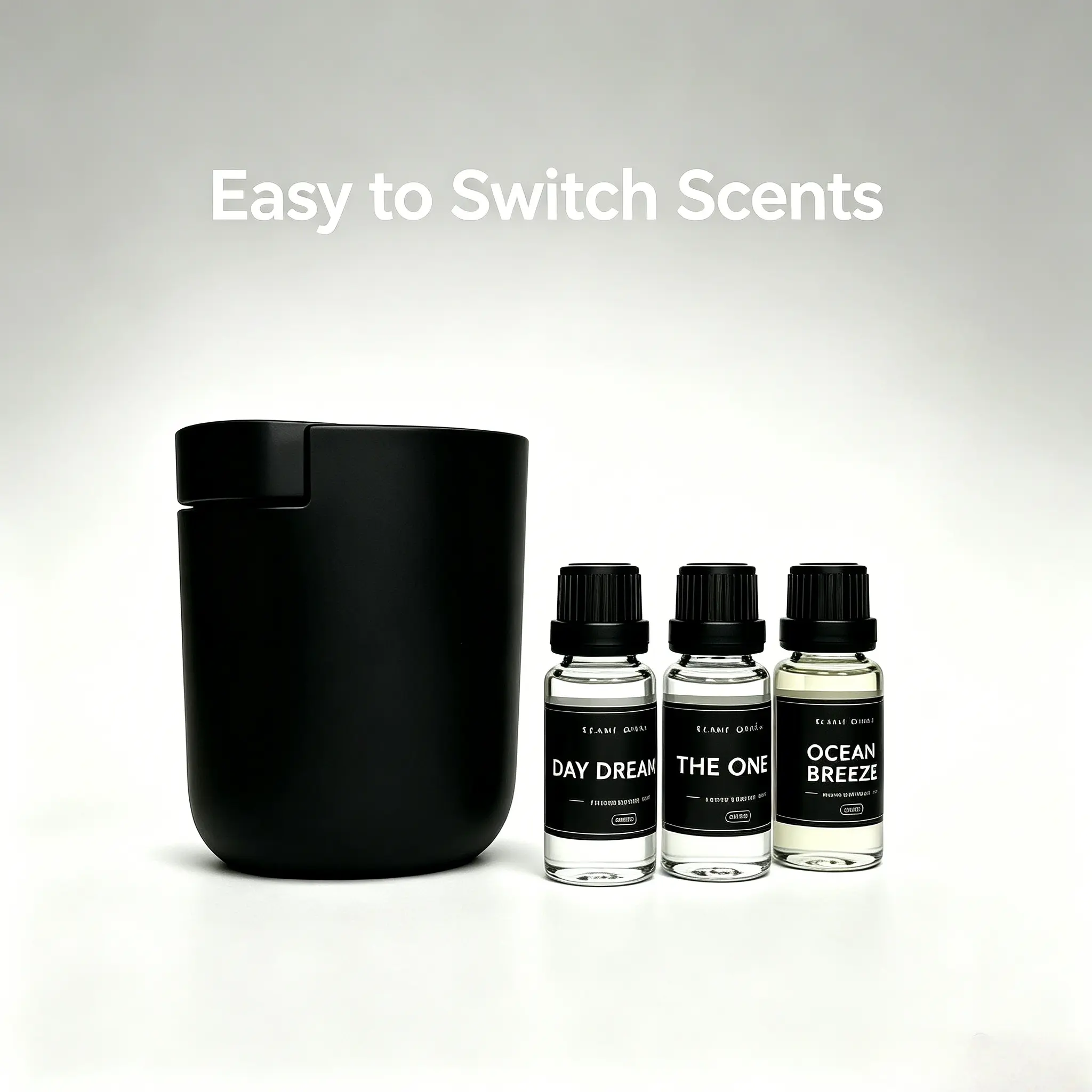 Hotel-Inspired Tabletop Plug-In Fragrance Diffuser - Calming Home Fragrance, Auto Shut-Off, Quiet Operation, 2 Oil Sets Compatible, Essential Oils Diffuser for Bedroom Indoor Recreation Use