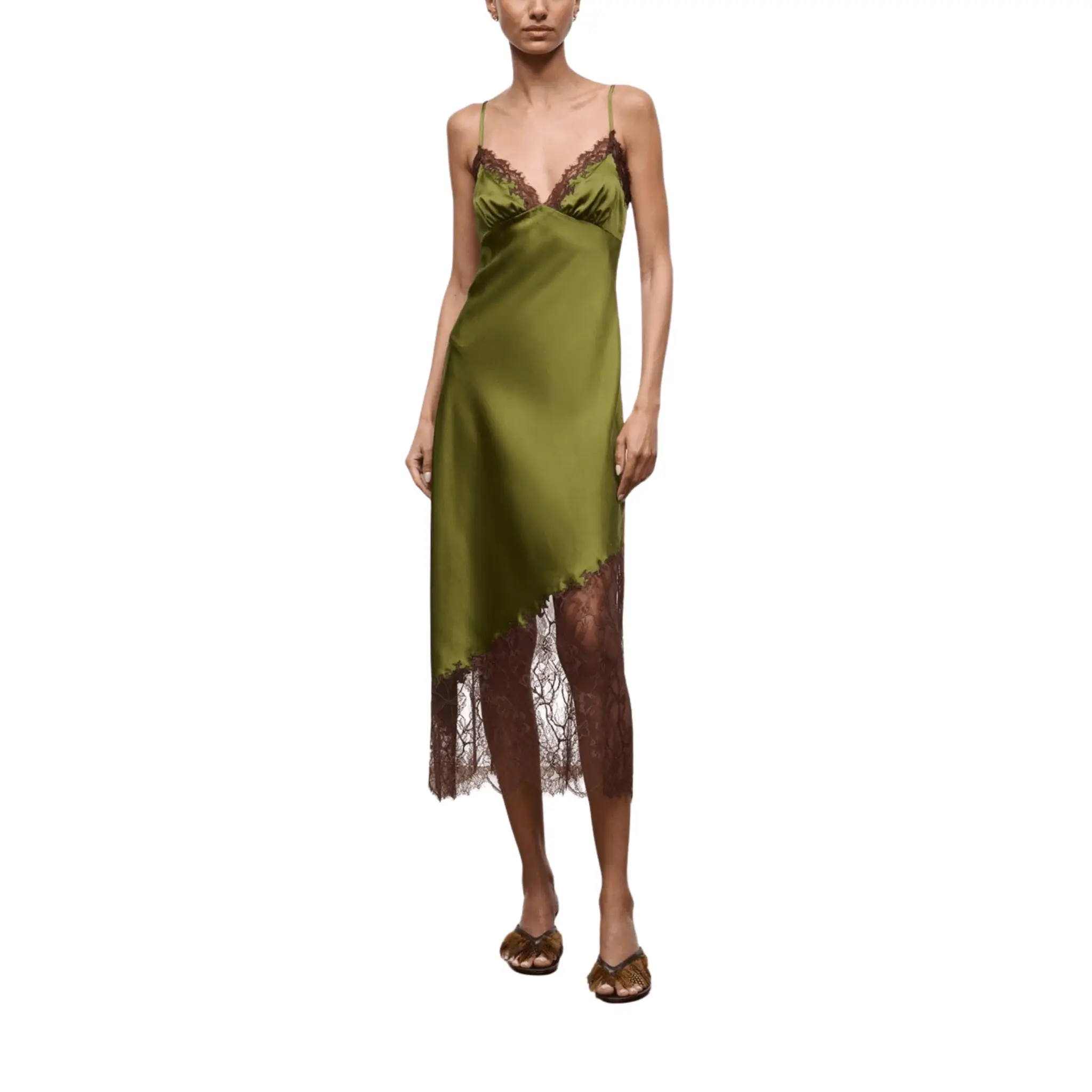 Staud Lara Silk Dress