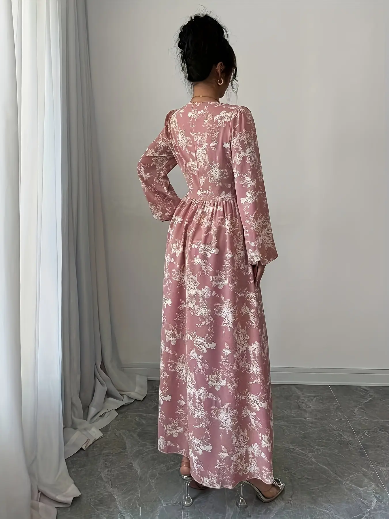 easter maxi dresses Purple Floral Tiered Ruffle Dress The vibrant blue Shop Trendy Black Dresses Length:37 long_weekend_sale_small