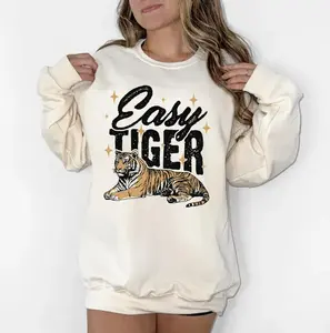 Easy Tiger Sweatshirt or T-Shirt, DTG Printed
