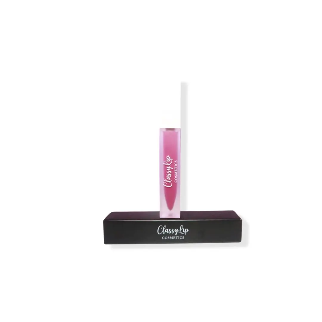 Berry matte lipstick