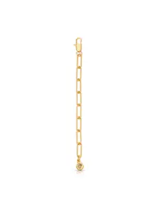 Ettika 3 Inch Large Link Chain Extender 750/18K Gold Plated Jewelry Accessory for Necklaces Bracelets Anklets with Bold Oversized Links Cubanlink