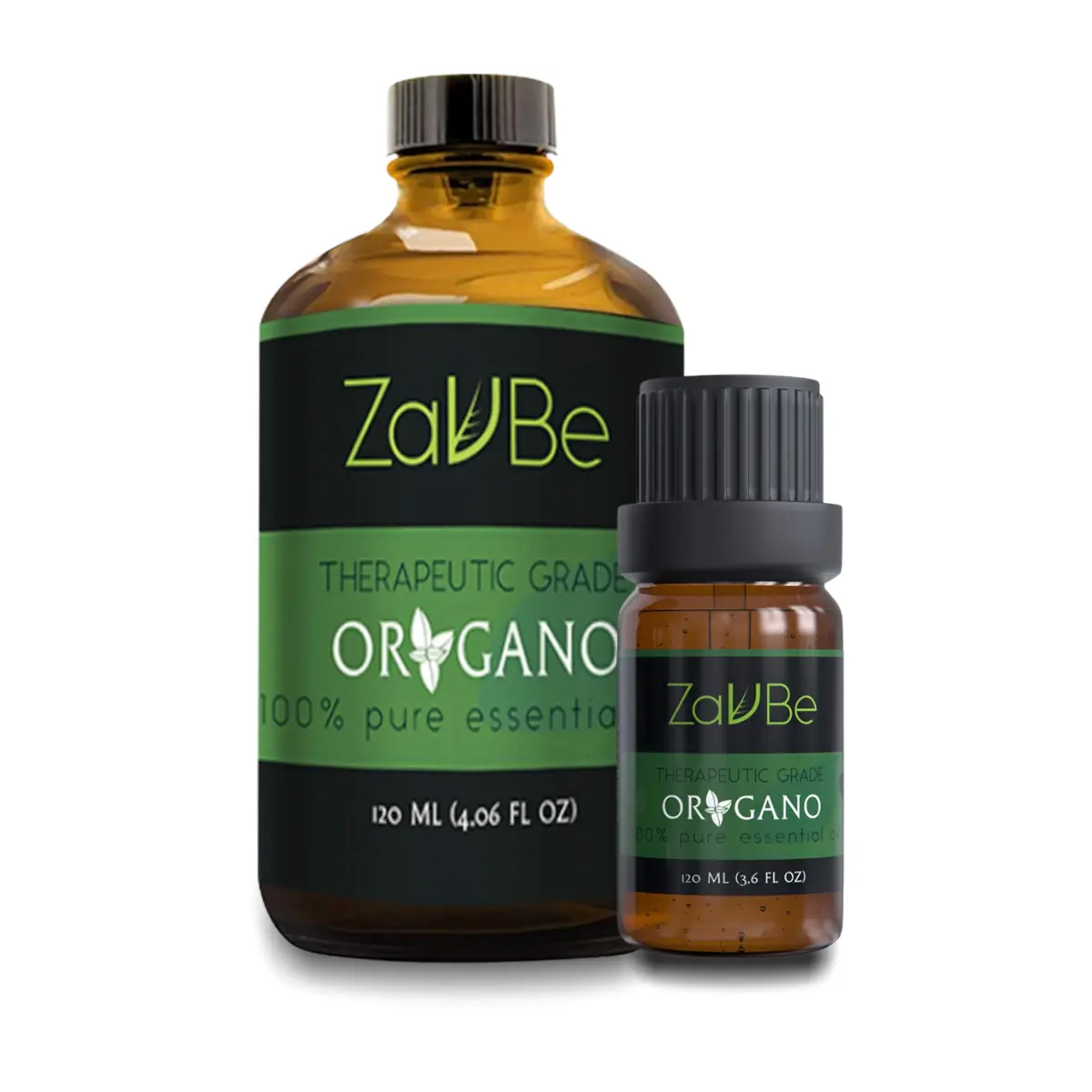 ZAVBE Oregano Essential Oil (Origanum Vulgare) - Single Item, 100% Pure Natural Herbal Ingredients, Premium Therapeutic Grade, UV-Resistant Bottle, for Aromatherapy, Adult Health & Wellness (36-Month Shelf Life)