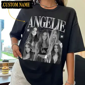 Tiktok Custom Sweatshirt Personalized Name and PhotoY2K Bootleg Rap Tee Tshirt Hoodie Funny Boyfriend Shirt Girlfriend shirt