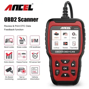 ANCEL AS500 OBD2 Automotive Scanner Engine CheckAutomotive Code Reader Free Update Obdii Vehicle Information