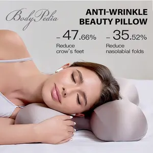 BodyPedia Purple Beauty Pillow – Anti-Wrinkle Memory Foam Pillow for Side Sleepers, Gentle Support for Smooth & Youthful Skin,  Mellow cloud pillow, Pillows for sleeping