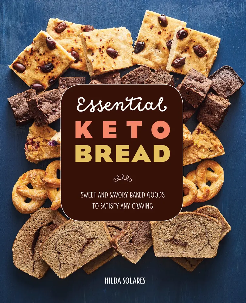 USED Book - Essential Keto Bread: Sweet and Savory Baked Goods to Satisfy Any Craving by Solares, Hilda (Paperback) - english