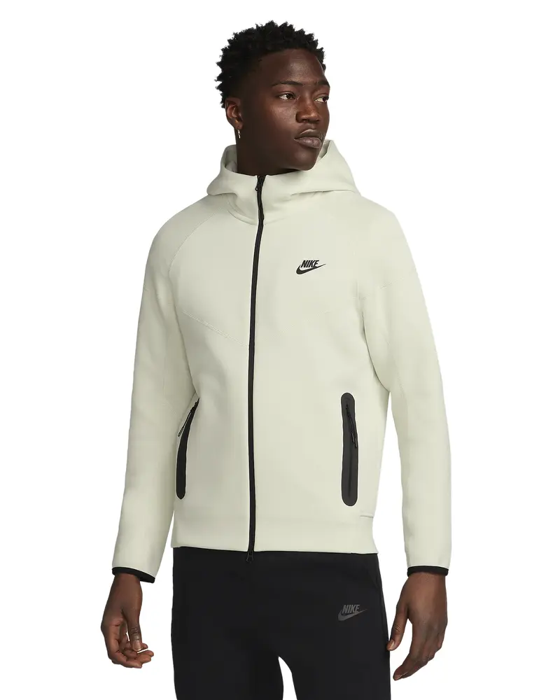 Men's Nike Sportswear Tech Fleece Sea Glass/Blk Wndrnner Full Zip Hoodie
