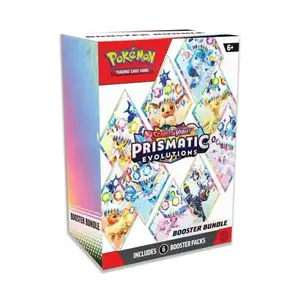 Prismatic Evolutions Booster Bundle Live rip!