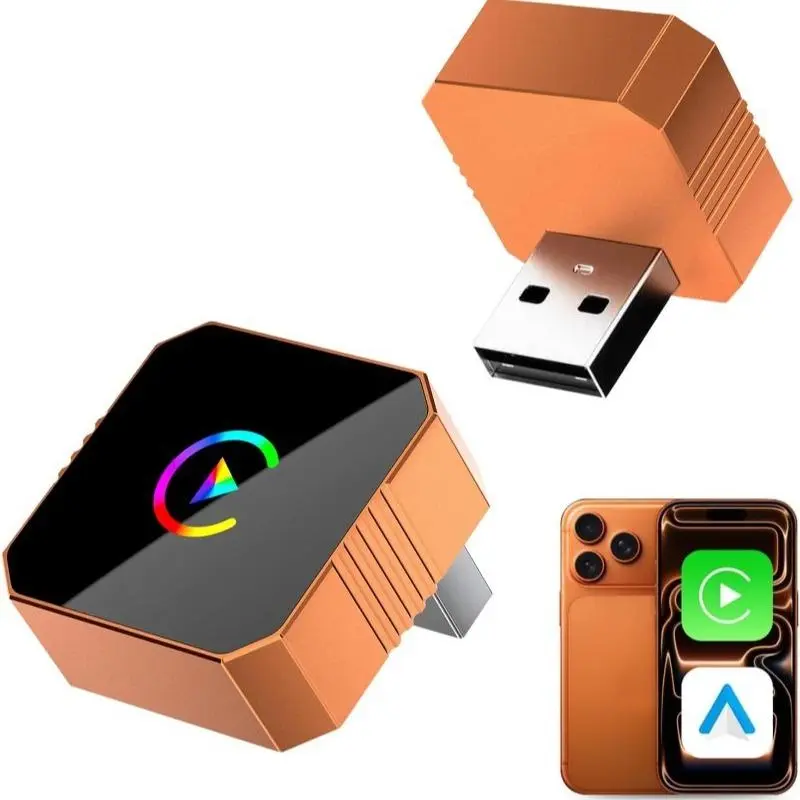 2026 New Carplay Wireless Adapter, Fast Connection, No Delay, Hands-Free Calling, Electronic Charger, Premium Material, Perfect Gift, Wireless Carplay Dongle, Carplay USB, Automotive Carplay Converter, Car Connectivity Adapter
