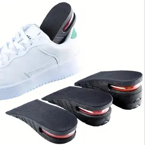 Invisible Height Increase Shoe Insoles for Men & Women, Shock Absorbing Sports Inserts, Detachable Comfortable Foot Pads, Height Increasing Insole, 1 Pair