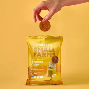 Banana Chips - 1 Ingredient, Baked Not Fried, No Added Sugar, Non-GMO | GoodSAM Small Farms