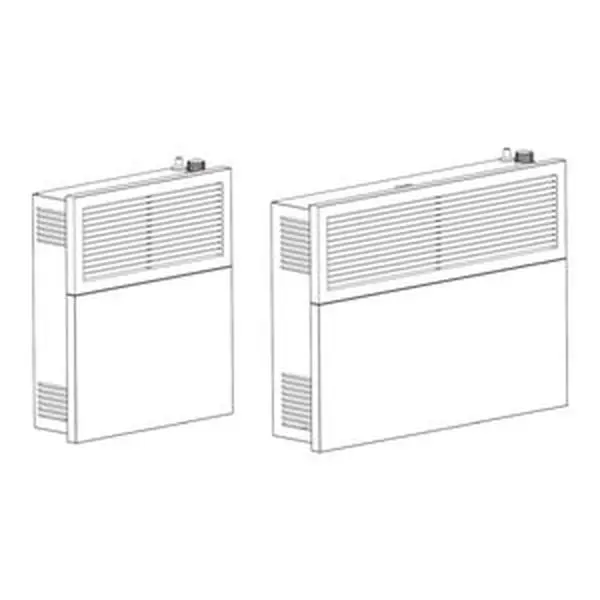 Ashley Hearth DVAG11-DF 11K BTU Dual Fuel Direct Vent Wall Heater