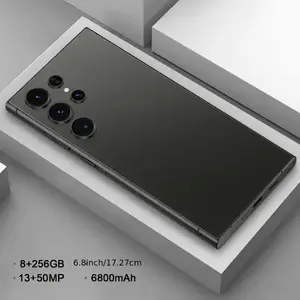 S25 Ultra Unlocked 5G Android 14 Smartphone.12GB+512GB,6.8" HD Display,68MP+108MPCam,6800mAh, Dual Card, Built-in Pen, FaceUnlock, , Case & Protector