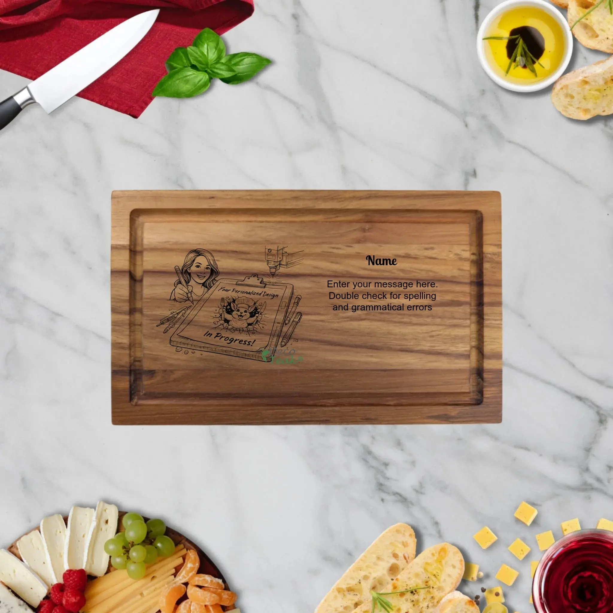 Personalized Wedding Themed Cutting Boards
