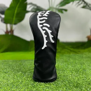 New Minimalist Tiger Stripe Golf Club Cover, Universal Waterproof Protective Cover for Wood Clubs, Stylish and Functional Golf Accessory, Golf Equipment