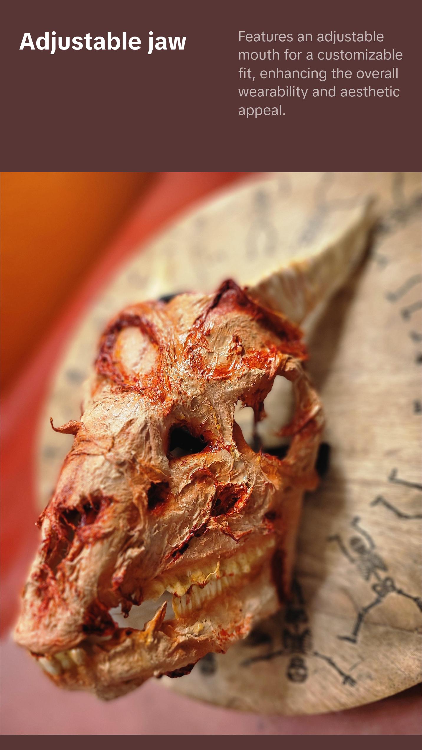 Goat Demon Skull Mask