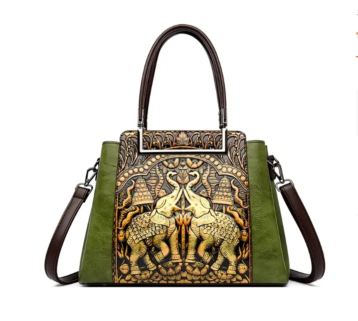 Z10-New handbag embossed large capacity mother bag senior sense temperament all matching pattern crossbody bag