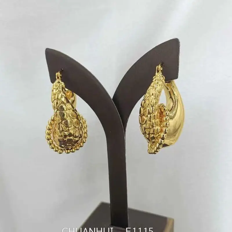 High quality fashion jewelry earrings 18k