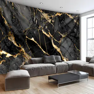 1 Sheet, Luxury Black Marble Print Tapestry - Large Wall Hanging Decoration for Living Room, Bedroom, Office - Premium Peach Skin Velvet Fabric, Indoor Use, Elegant Home and Party Backdrop
