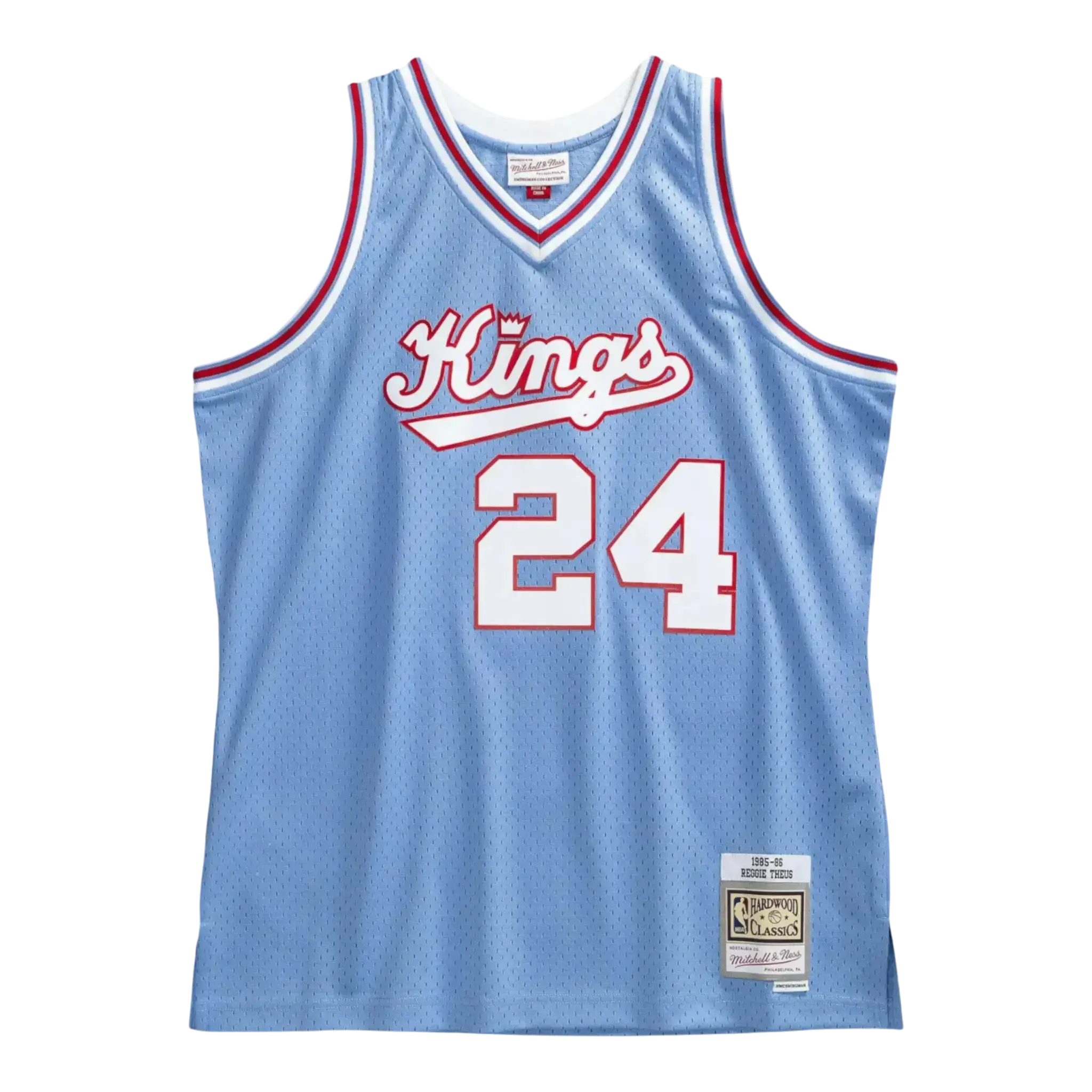 Mitchell & Ness Sacramento Kings 1985-86 Reggie Theus Jersey in Powder Blue