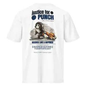 Justice for Baby Monkey Punch Shirt, Cute Monkey T-Shirt, Animal Lover Gift, Cute Cozy Mom Tee, Tee Shirt - Sweatshirt - Hoodie Unisex Heavy Cotton Tee - Bootleg Funny Merch