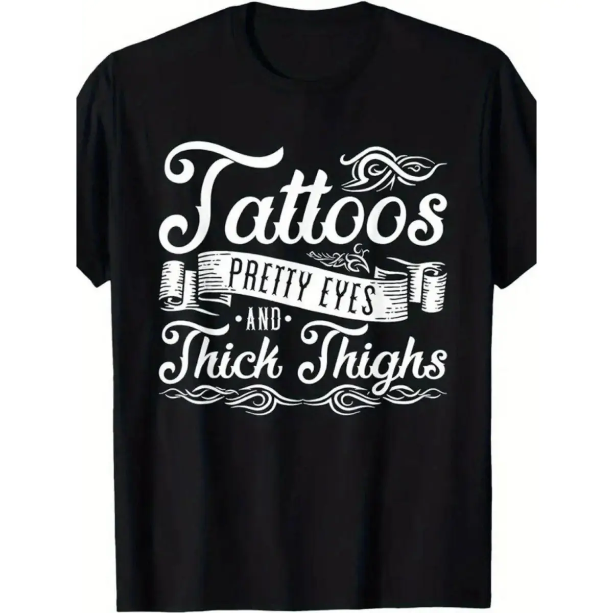 Thigh Tattoo Inspiration Casual T Shirt for Women with Zodiac Pattern Ideal for Halloween Christmas and Birthday Gifts