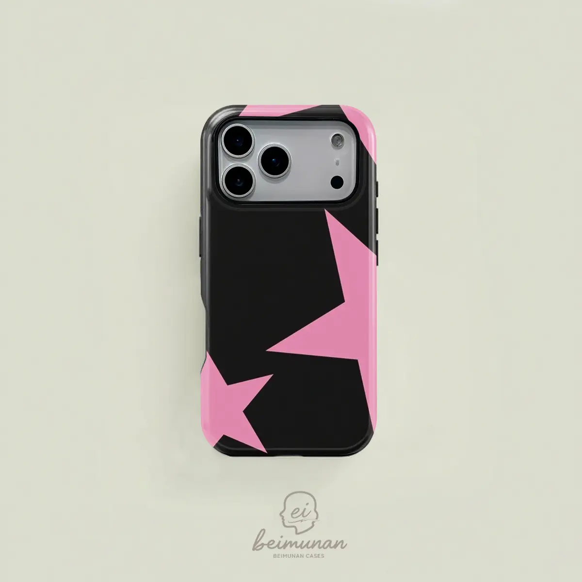Pink Star 777 Pattern Print Phone Case， Heavy Duty 2in1 Shockproof Smartphone Protective Cover， Phone Accessories for iPhone X 11 12 13 14 15 16 17Pro Max， Perfect for Valentine's Day， Couples， Friends Gifts