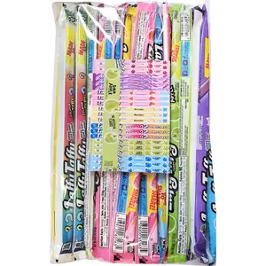 Variety Pack Taffy Ropes - 3 Each of 7 Flavors, Individually Wrapped Candy, 0.81 oz Per Rope, 21 Pack for Snacking, Gifting, or Sharing, Chewy and Fun Treats for All Ages