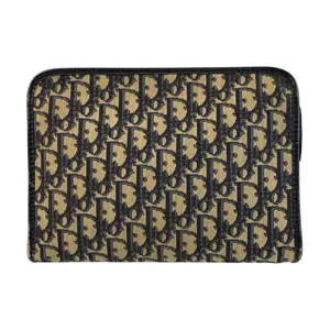 Pre-owned Dior Canvas Tote Bags Christian Trotter Clutch Bag