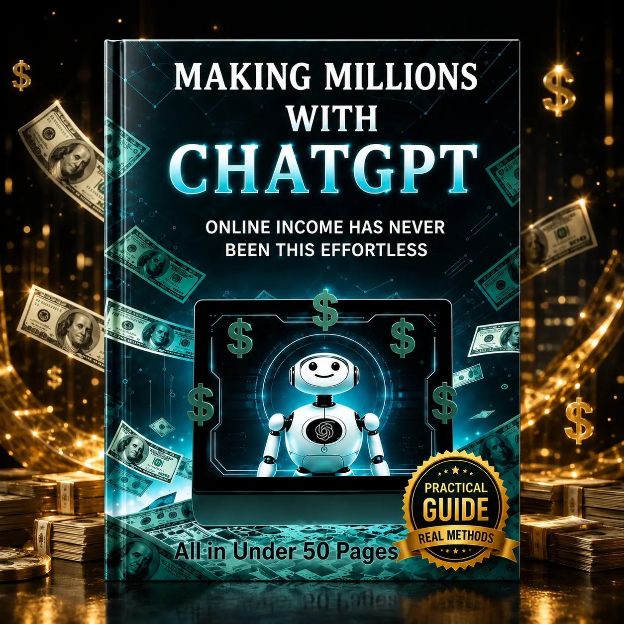 Guide to Earning Money with AI and ChatGPT, Beginner-Friendly Passive Income Tutorial, Step-by-Step Online Earning Instructions, Book