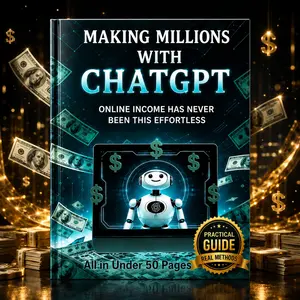 Earn Money with Ai and Chatgpt, Beginner-Friendly Guide to Passive Income, Step-By-Step Online Earning Tutorial, Easy-To-Follow Instructions, Book
