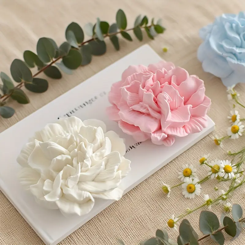 Carnation silicone mold, suitable for jewelry making, soap wax art, Soap Molds, home decoration - ideal gift for Valentine's Day, Mother's Day, birthdays, handmade accessories and delicate craftsmanship creation, Handmade Gifts