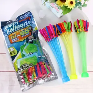 1 Pack 111pcs Water Balloons Quick Fill Small Summer Splash Party Entertainment Stress Relief Team Building Outdoor Fun Game Play Water Balloon Set