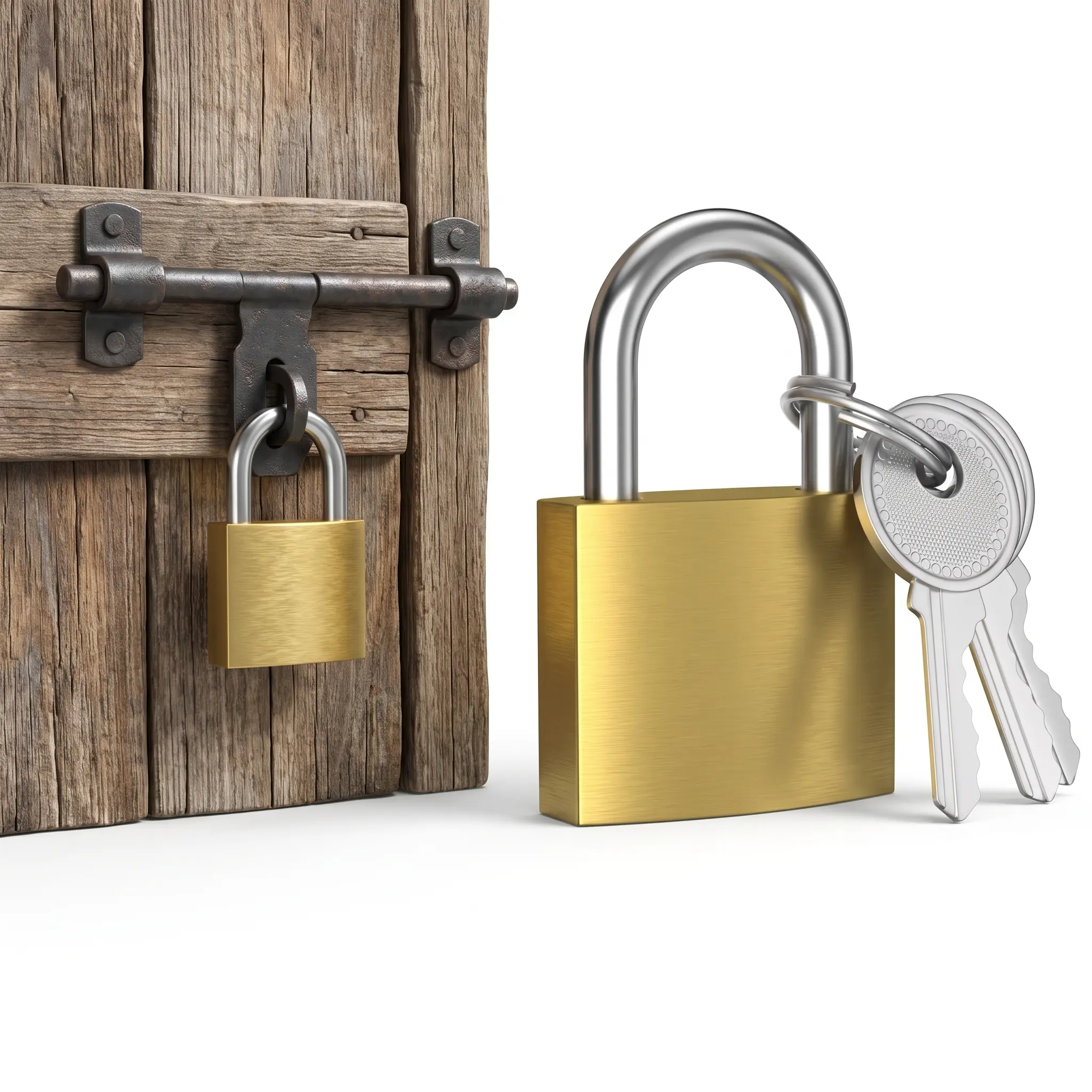 2 Pcs 32mm Zinc Alloy Safety Keyed Padlock Set, Lock with Key, Durable Compact Mechanical Lock for Travel Bags, Gym Lockers Locks With Keys