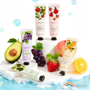 5 Pcs Colorful Fruit Hand Cream-Daily Hydration，Suitable as Birthday Gifts and Seasonal Gifts, are Small and Convenient.Moisturizing Hand Cream for Women & Men.