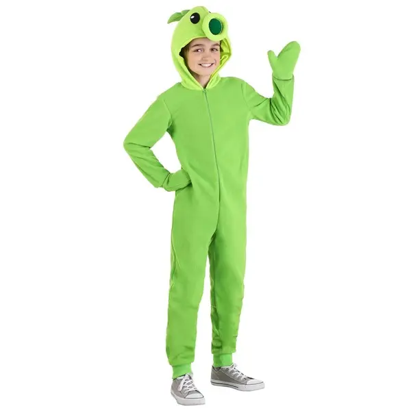 Kid's Plants vs Zombies Peashooter Onesie Costume